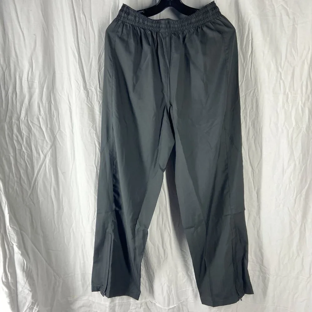 Nike Mens Dri Fit Gray Basketball Training Pants Size M - Picture 2 of 7